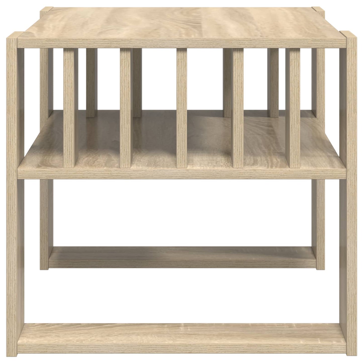 Salontafel Sonoma Eiken 66 x 49,5 x 45 cm Bewerkt hout