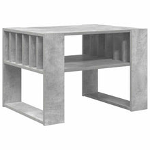 Salontafel Beton Grijs 66 x 49,5 x 45 cm Bewerkt hout