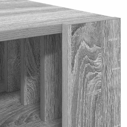 Salontafel Grijs Sonoma 66 x 49,5 x 45 cm Bewerkt hout