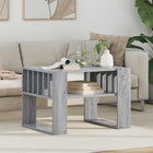 Coffee Table Grey Sonoma 66 x 49.5 x 45 cm Engineered Wood