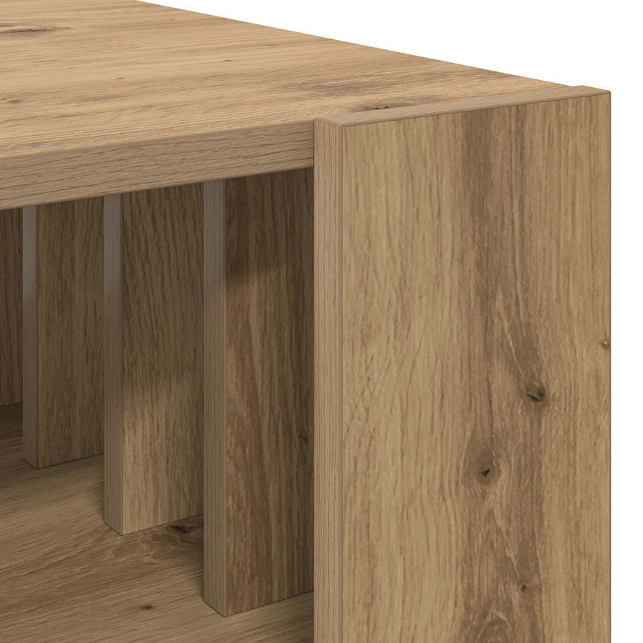 Salontafel Artisan Eiken 66 x 49,5 x 45 cm Bewerkt hout