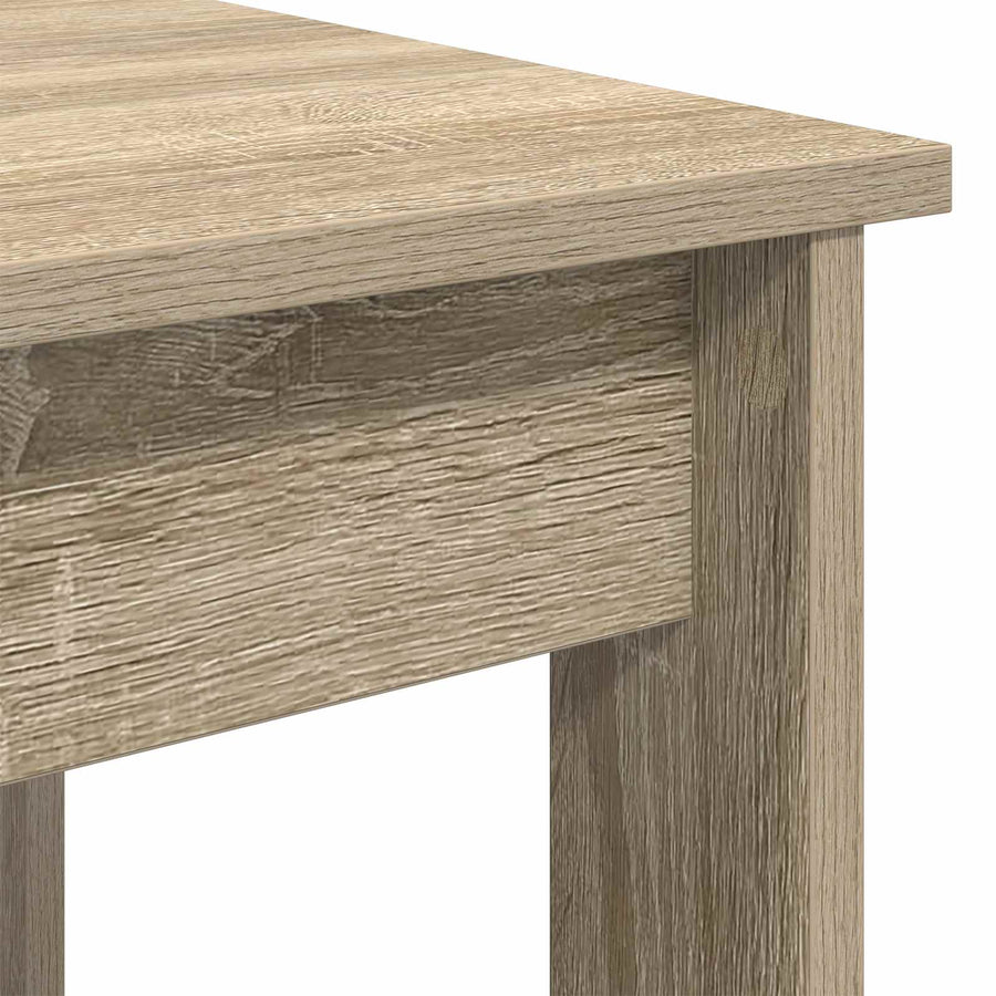 Koffietafel Set 2 pcs Sonoma Eiken Bewerkt hout