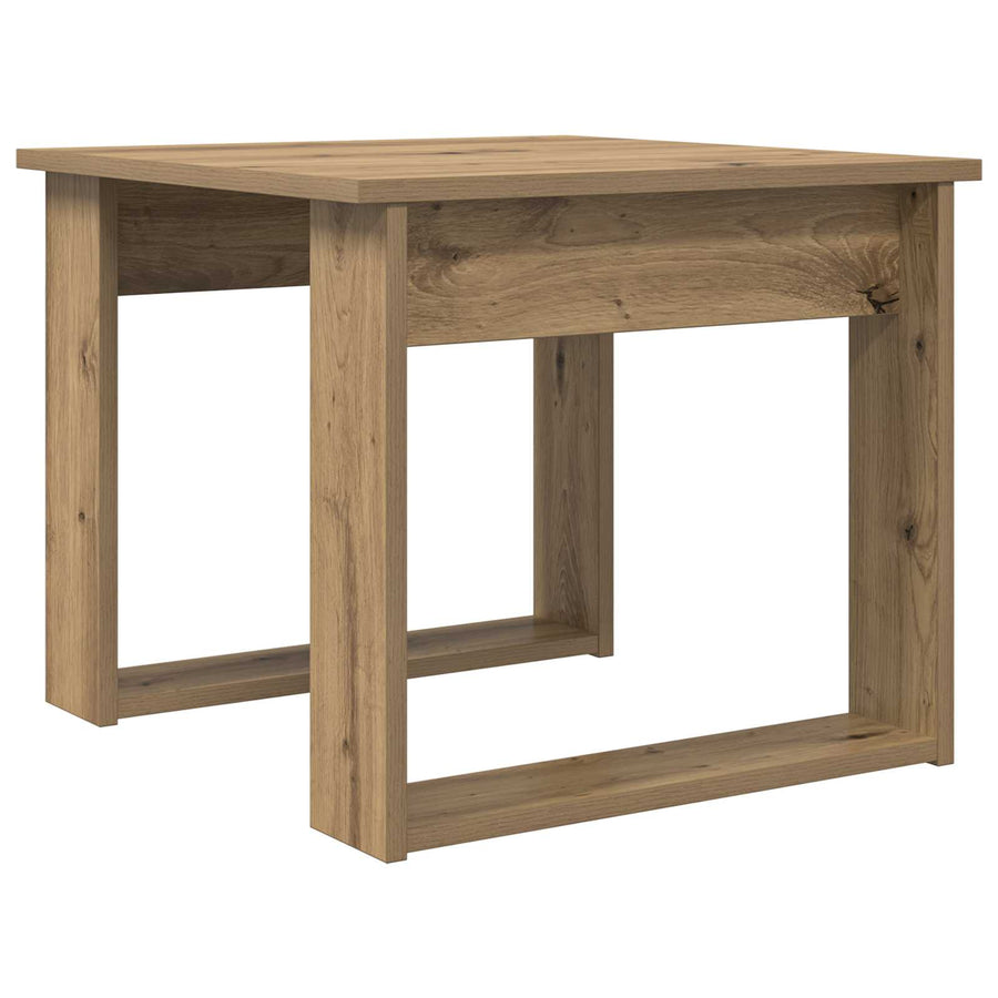 Koffietafel Set 2 pcs Artisan Eiken Bewerkt hout