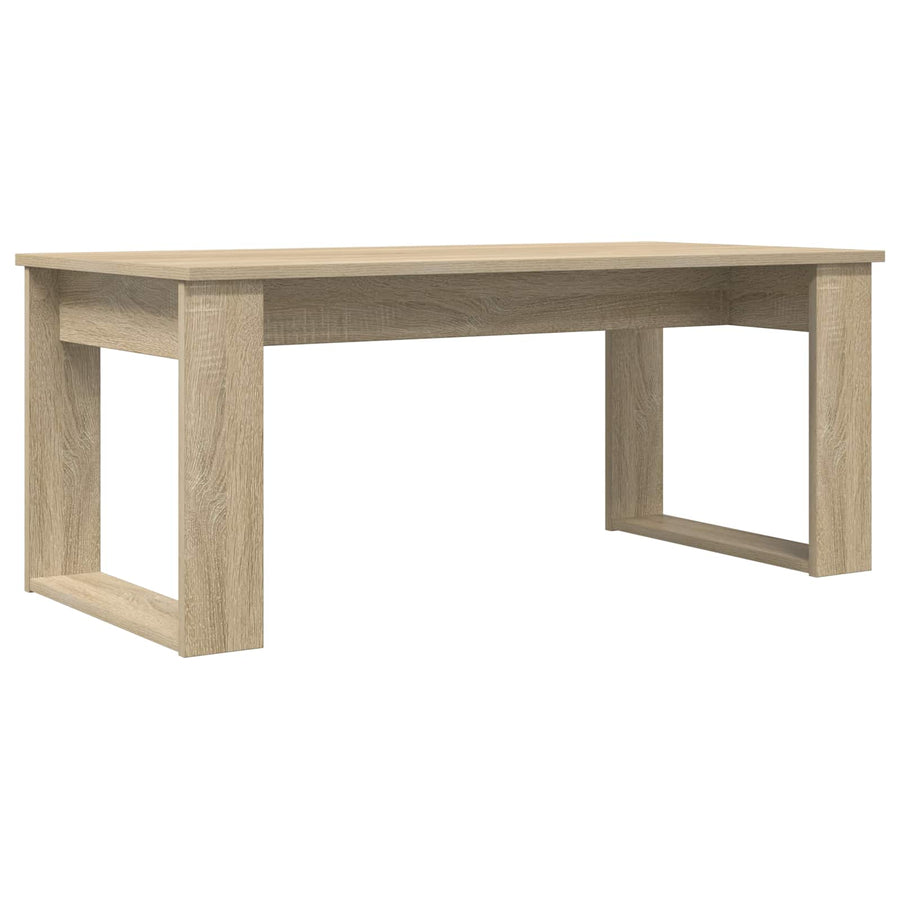 Koffietafel Set 2 pcs Sonoma Eiken Bewerkt hout