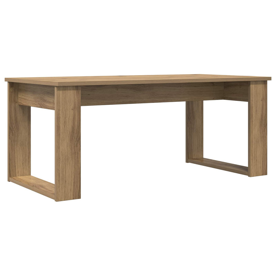 Koffietafel Set 2 pcs Artisan Eiken Bewerkt hout