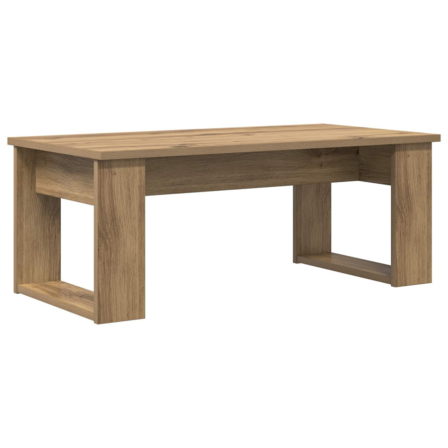 Koffietafel Set 2 pcs Artisan Eiken Bewerkt hout