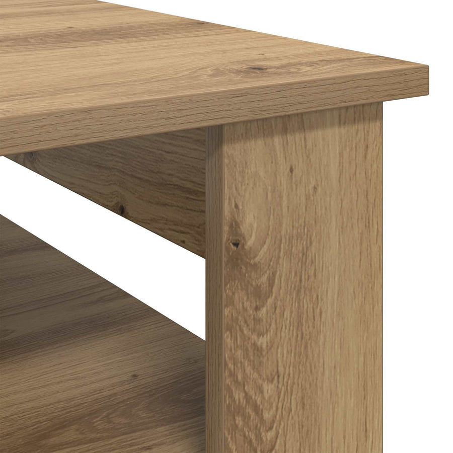 Salontafel Artisan Eiken 64 x 54 x 44 cm Bewerkt hout