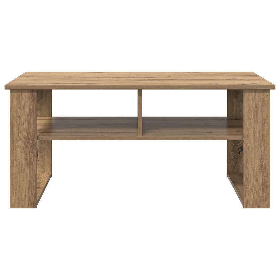 Salontafel Artisan Eiken 96 x 54 x 44 cm Bewerkt hout