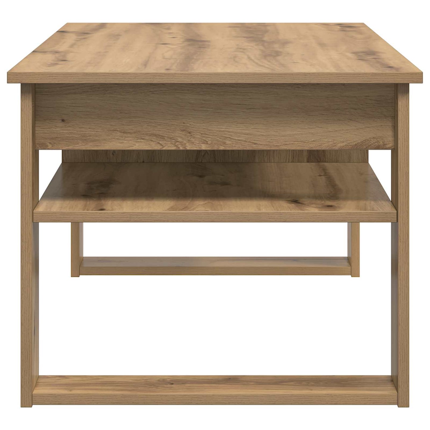 Salontafel Artisan Eiken 96 x 54 x 44 cm Bewerkt hout