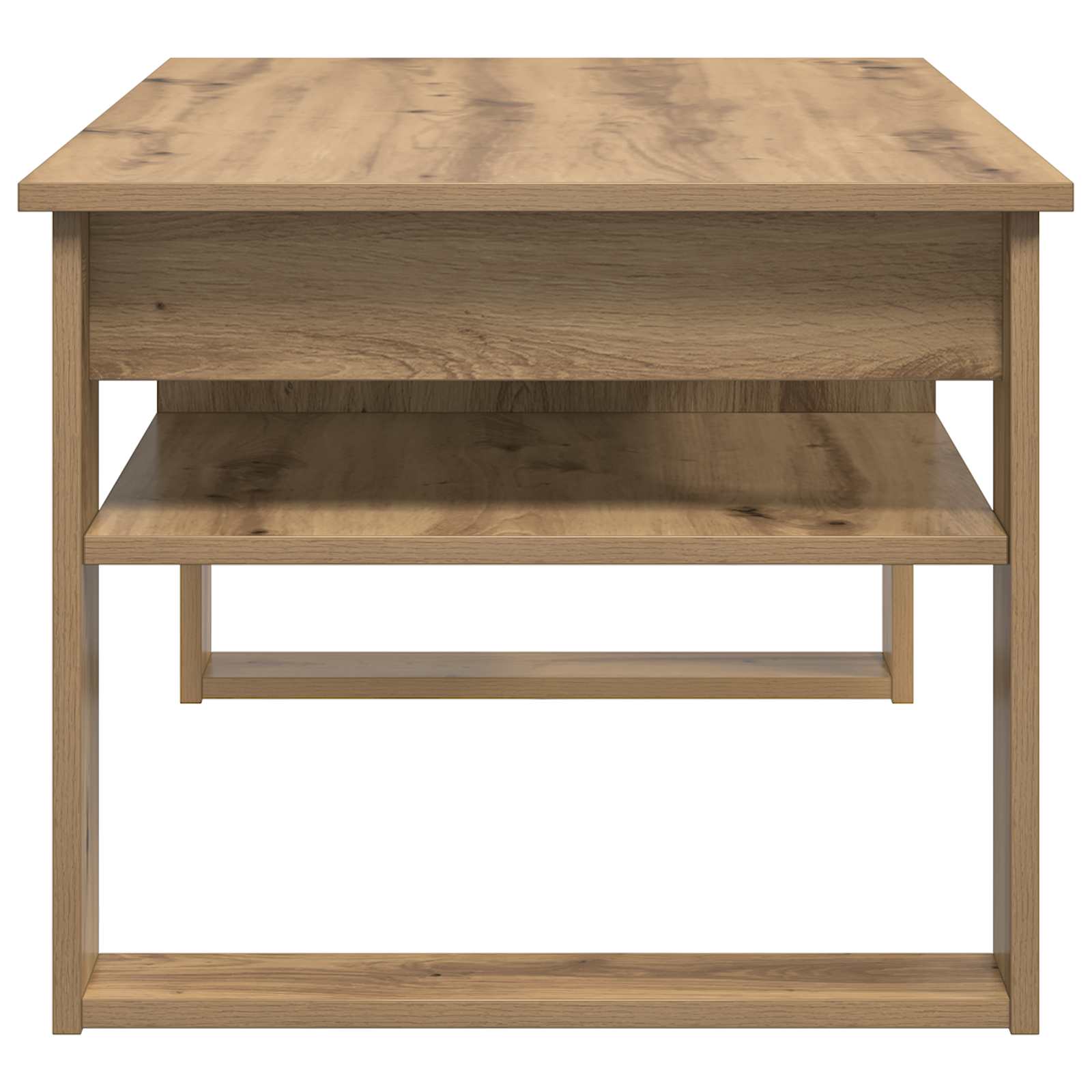 Salontafel Artisan Eiken 96 x 54 x 44 cm Bewerkt hout