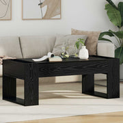 Salontafel zwart eiken 110x50x41 cm