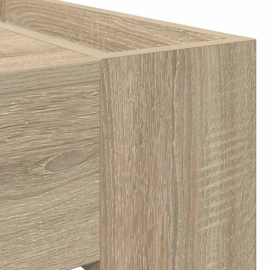 Salontafel Sonoma Eiken 110 x 50 x 41 cm Bewerkt hout