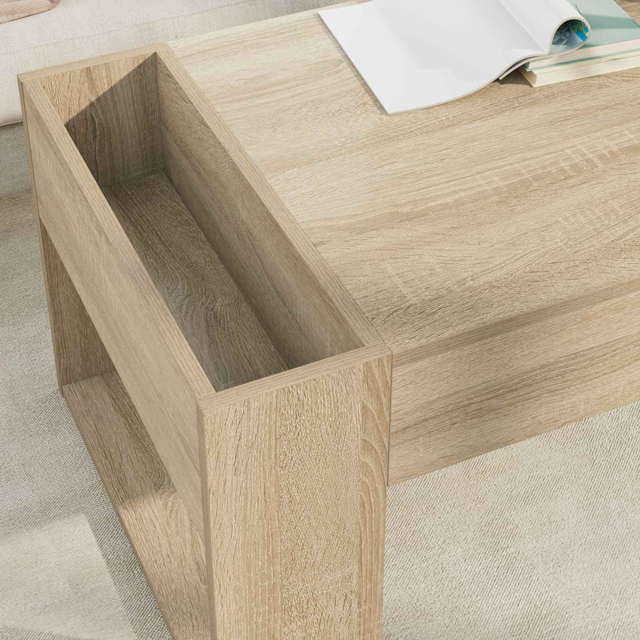 Salontafel Sonoma Eiken 110 x 50 x 41 cm Bewerkt hout