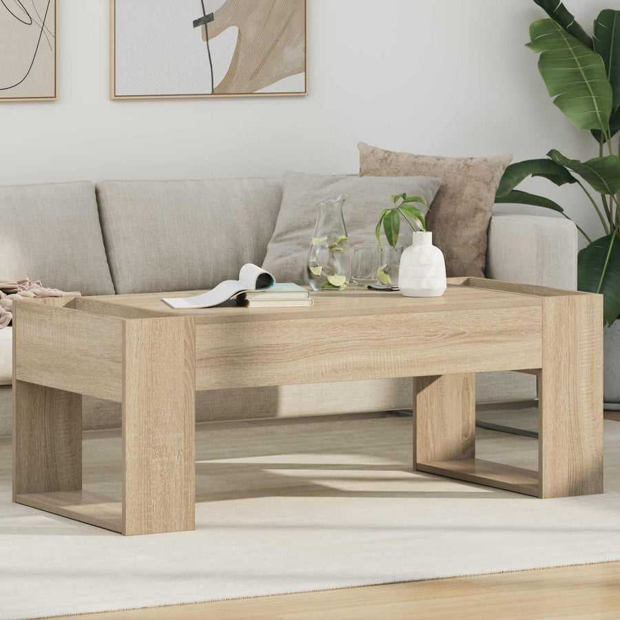 Salontafel Sonoma Eiken 110 x 50 x 41 cm Bewerkt hout
