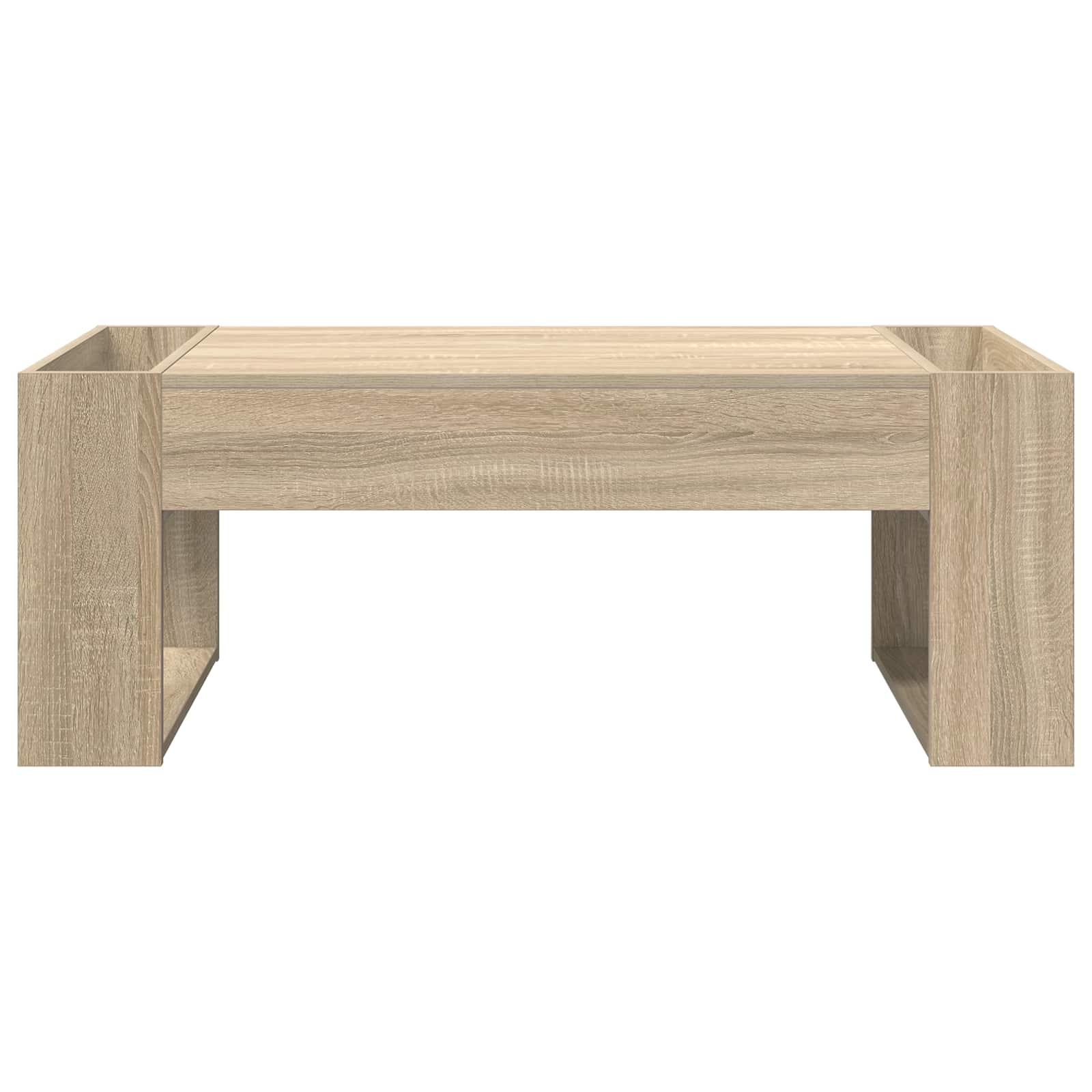 Salontafel Sonoma Eiken 110 x 50 x 41 cm Bewerkt hout