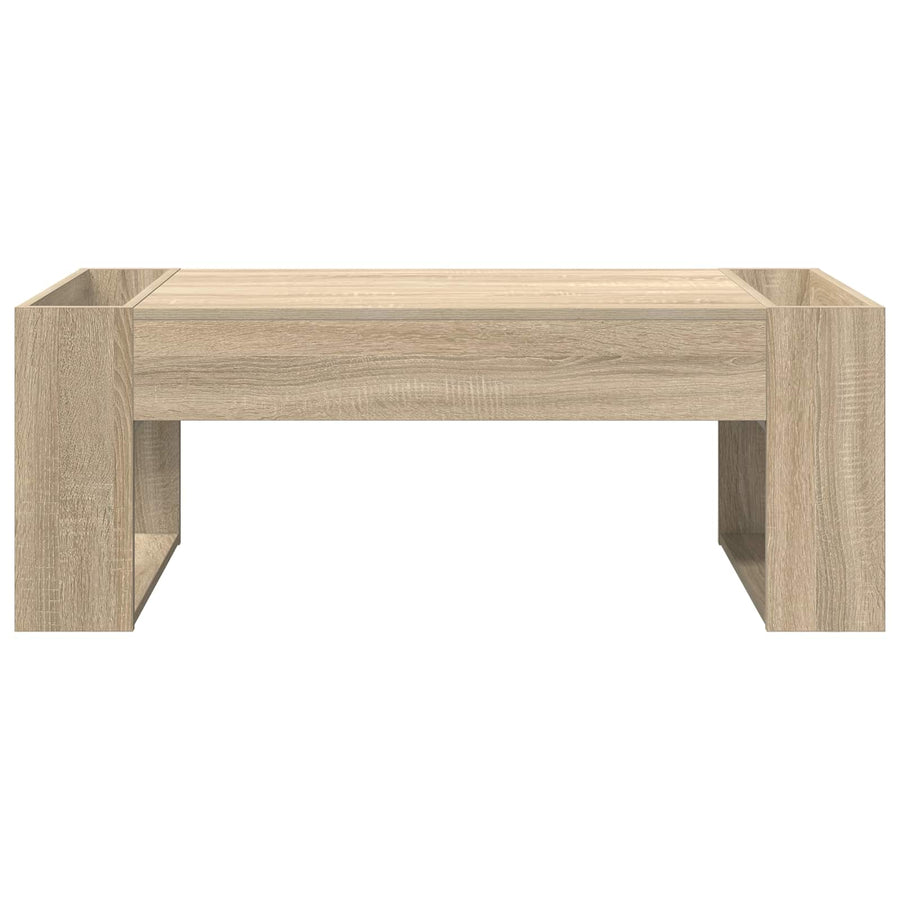 Salontafel Sonoma Eiken 110 x 50 x 41 cm Bewerkt hout
