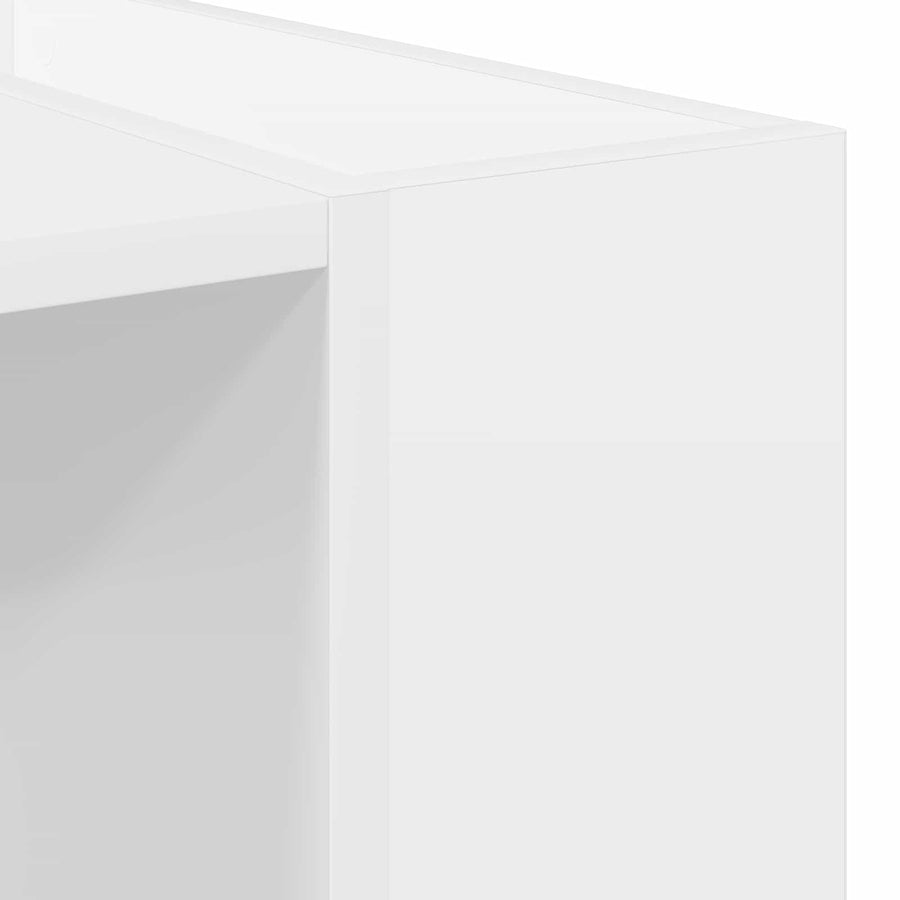 Salontafel Wit 95 x 50 x 34 cm Bewerkt hout