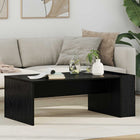 Salontafel 95x50x34 cm zwart eiken