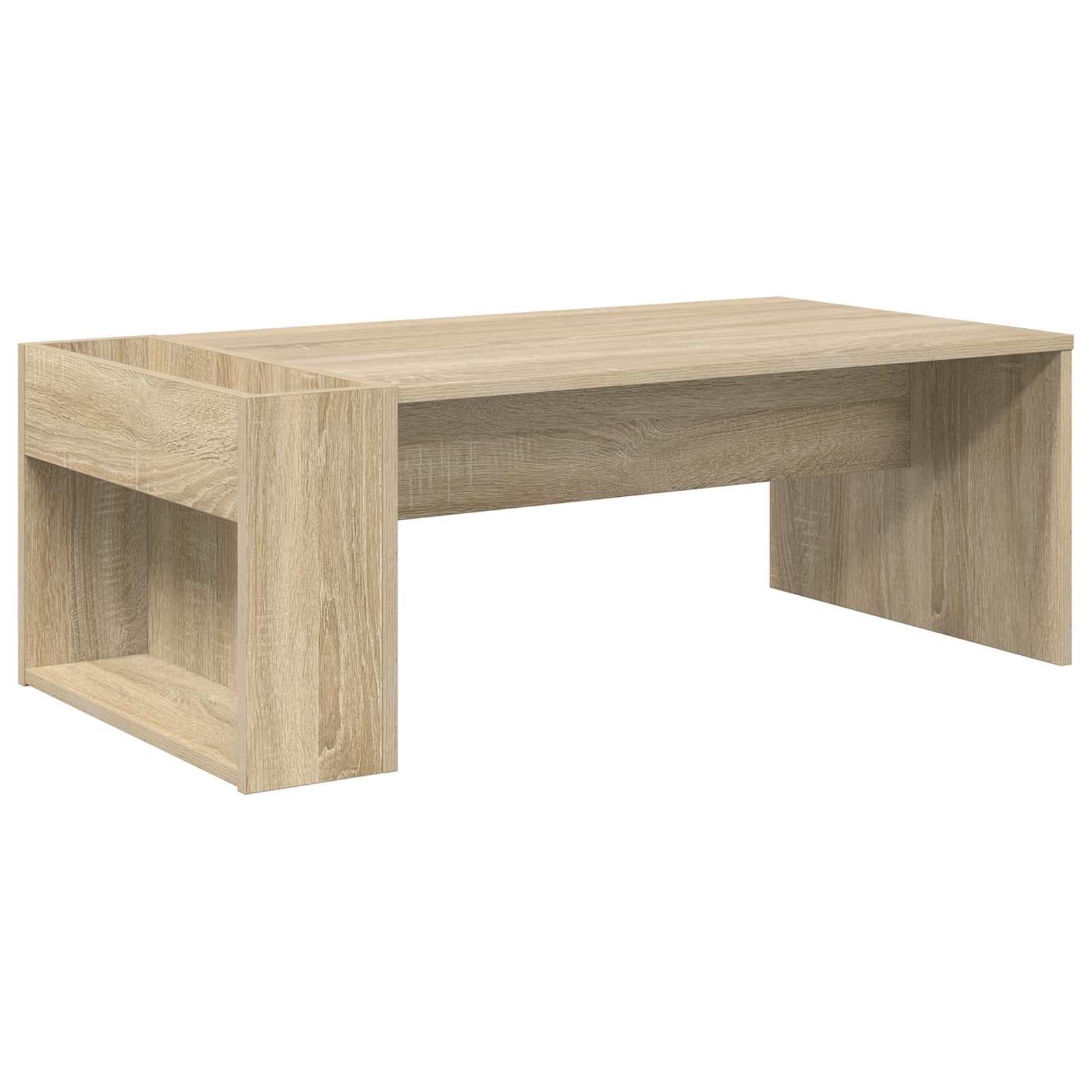Salontafel Sonoma Eiken 95 x 50 x 34 cm Bewerkt hout