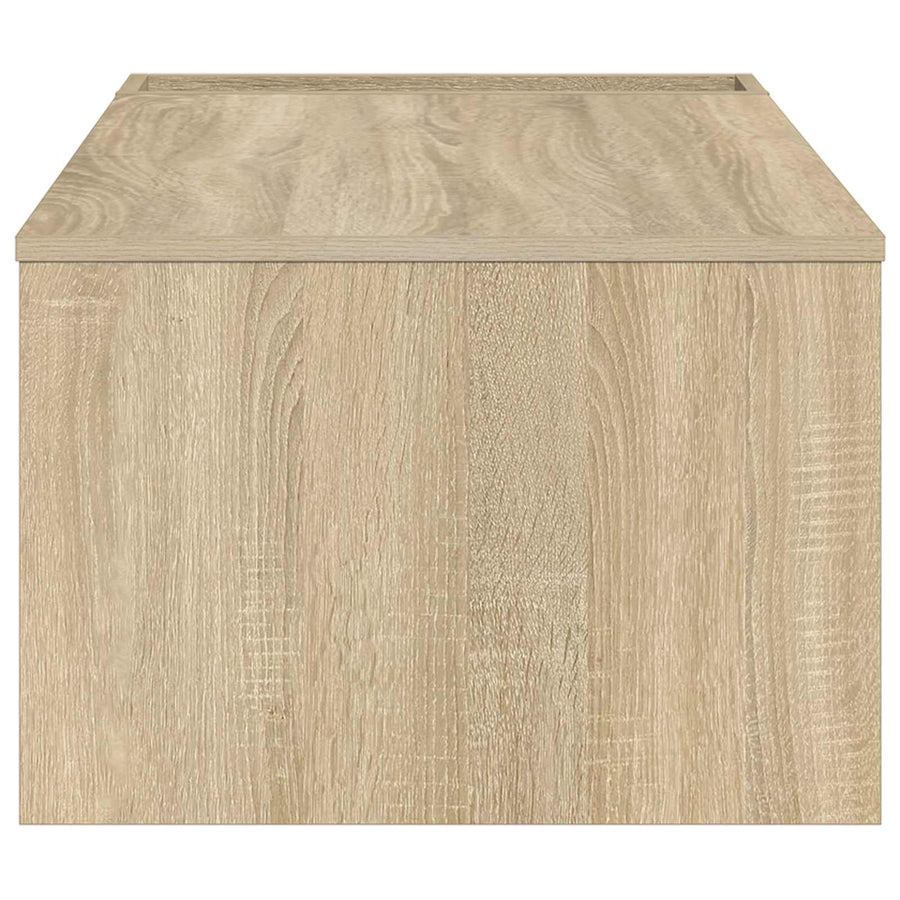 Salontafel Sonoma Eiken 95 x 50 x 34 cm Bewerkt hout