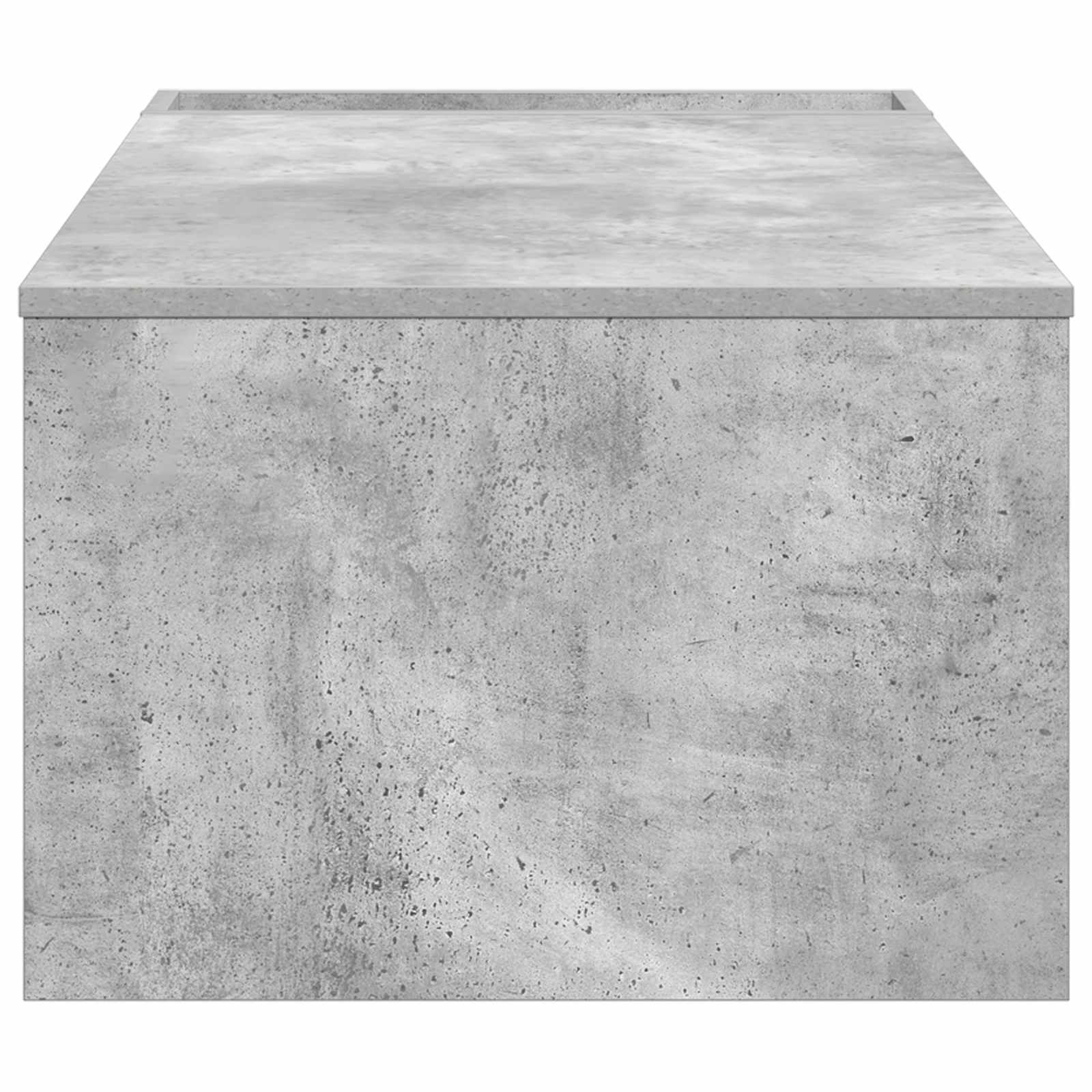 Salontafel Beton Grijs 95 x 50 x 34 cm Bewerkt hout