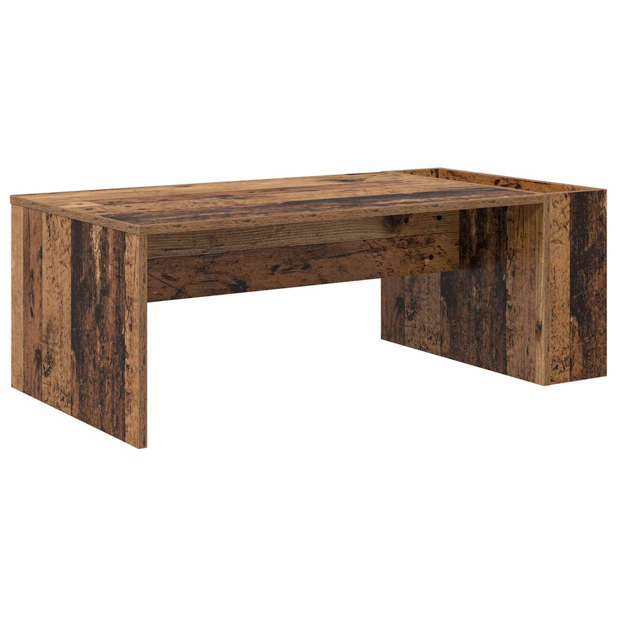 Salontafel Oudhout 95 x 50 x 34 cm Bewerkt hout