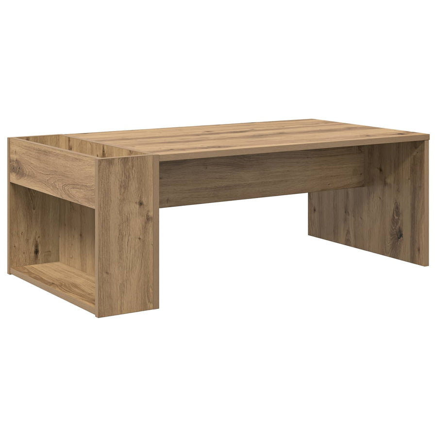 Salontafel Artisan Eiken 95 x 50 x 34 cm Bewerkt hout