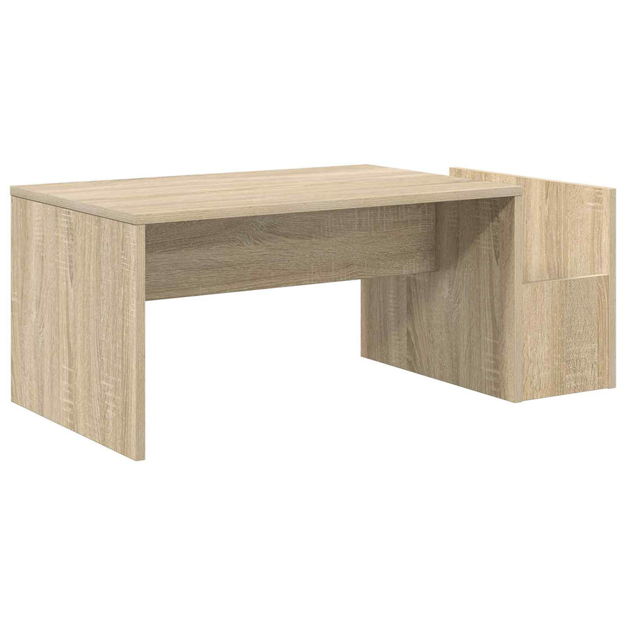 Salontafel Sonoma Eiken 90 x 45 x 35 cm Bewerkt hout
