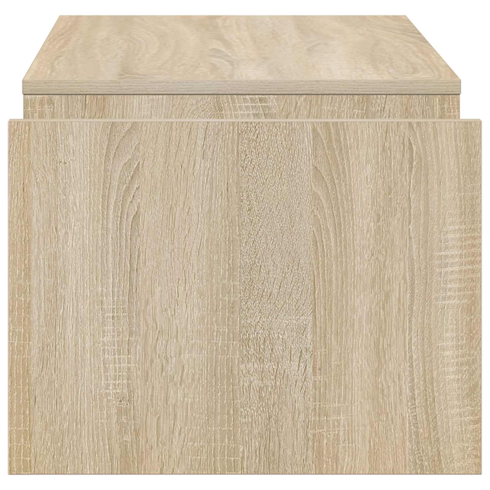 Salontafel Sonoma Eiken 90 x 45 x 35 cm Bewerkt hout