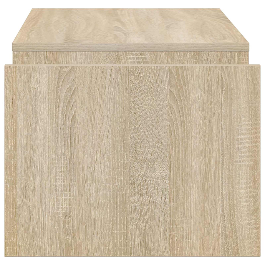 Salontafel Sonoma Eiken 90 x 45 x 35 cm Bewerkt hout