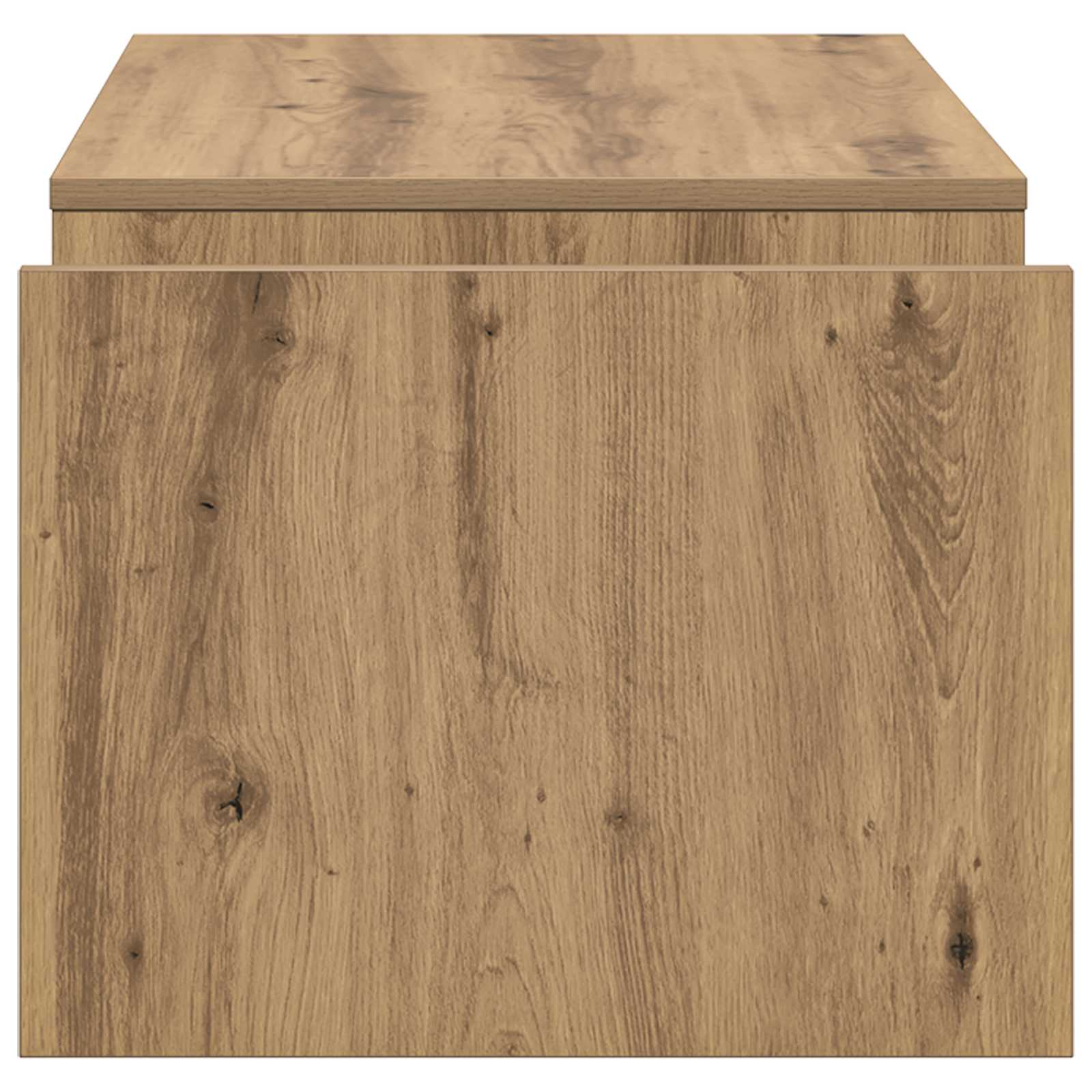 Salontafel Artisan Eiken 90 x 45 x 35 cm Bewerkt hout
