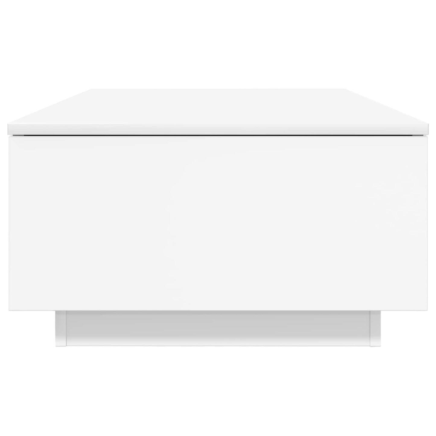 Salontafel met lade met opslag Wit 95 x 55 x 31 cm Bewerkt hout