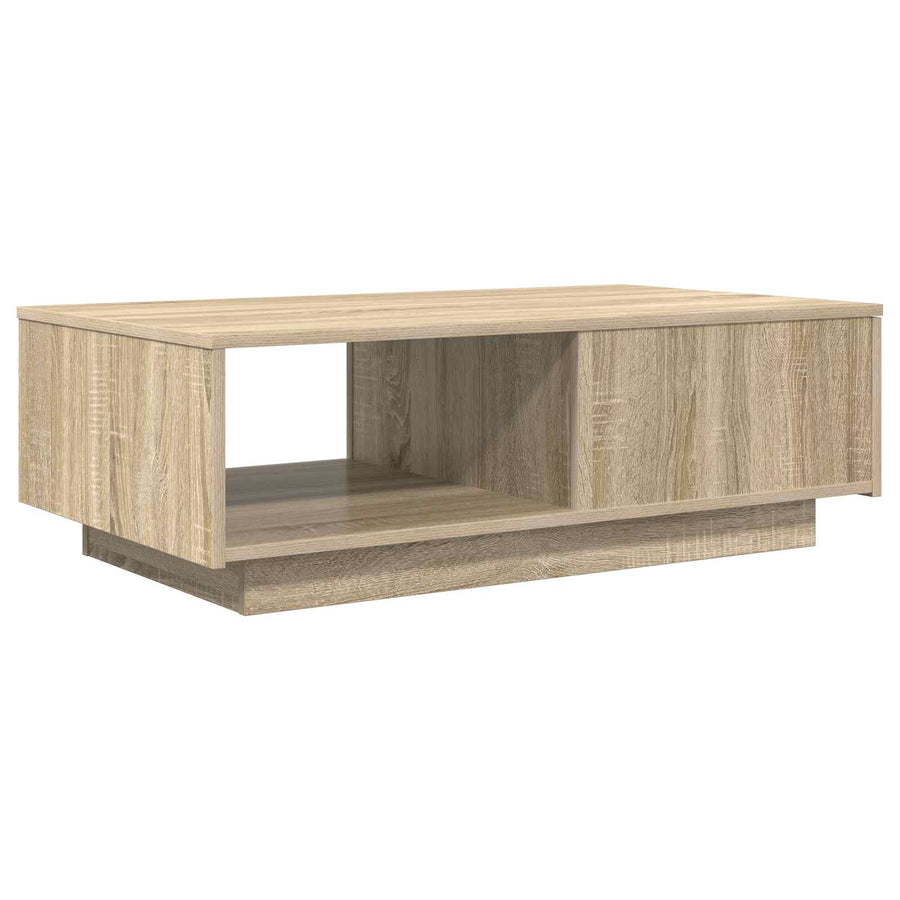 Salontafel met lade Sonoma Eiken 95 x 55 x 31 cm Bewerkt hout