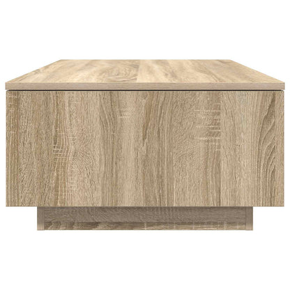 Salontafel met lade Sonoma Eiken 95 x 55 x 31 cm Bewerkt hout