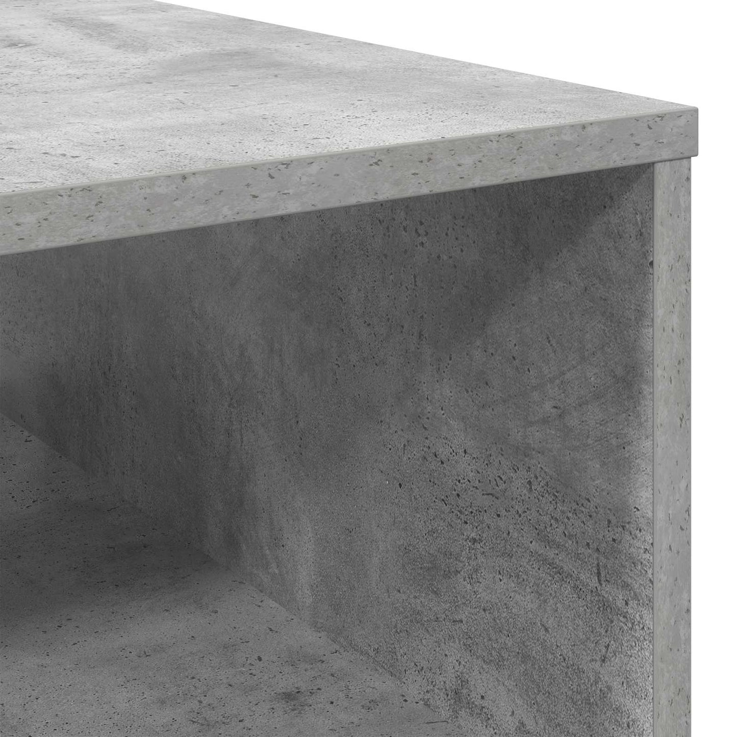 Salontafel met lade Beton Grijs 95 x 55 x 31 cm Bewerkt hout