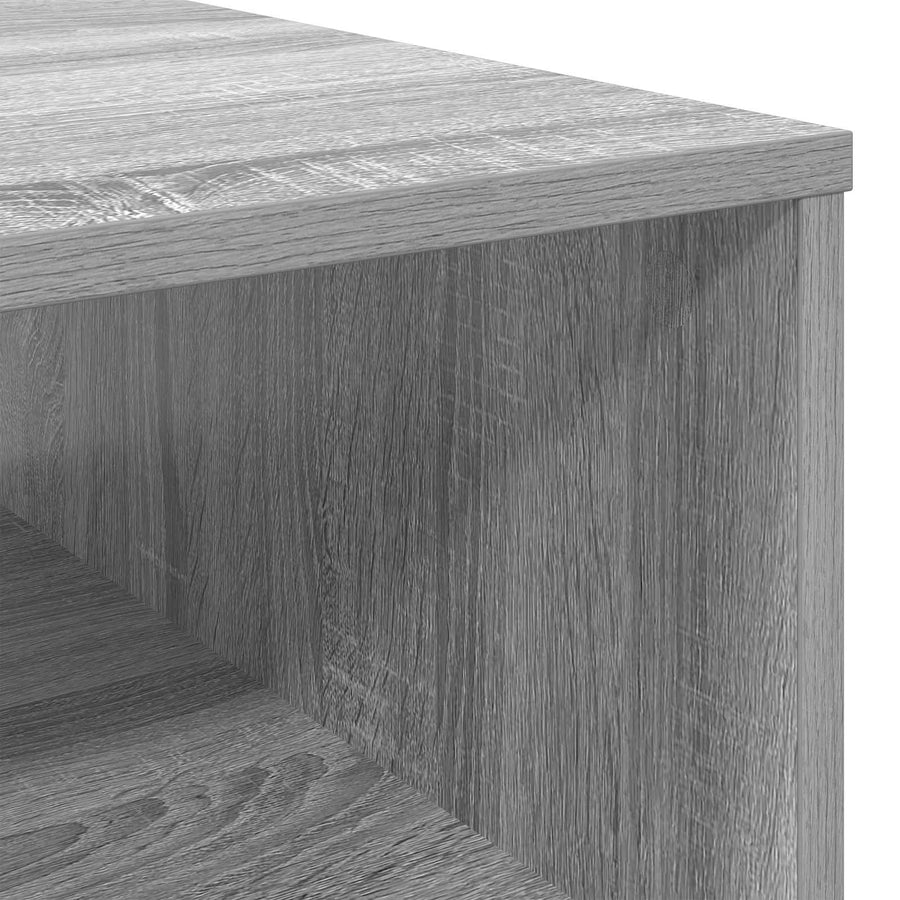 Salontafel met lade Grijs Sonoma 95 x 55 x 31 cm Bewerkt hout