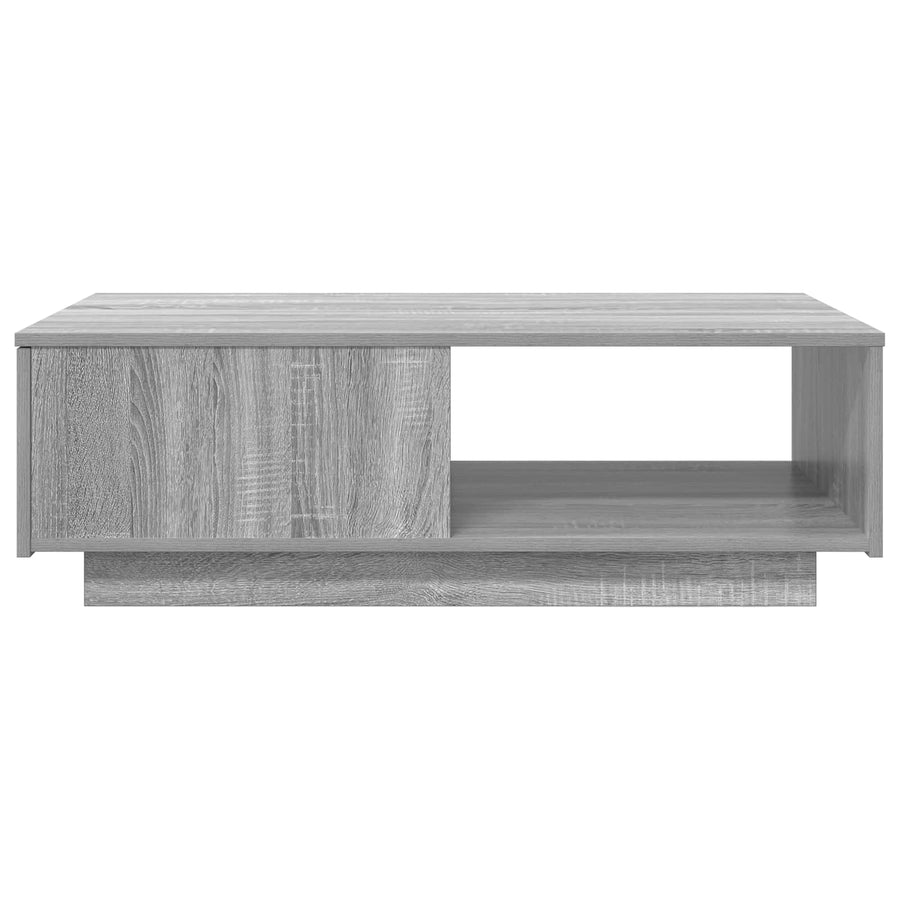 Salontafel met lade Grijs Sonoma 95 x 55 x 31 cm Bewerkt hout