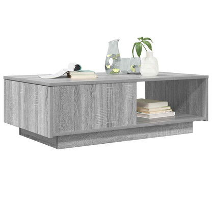 Salontafel met lade Grijs Sonoma 95 x 55 x 31 cm Bewerkt hout