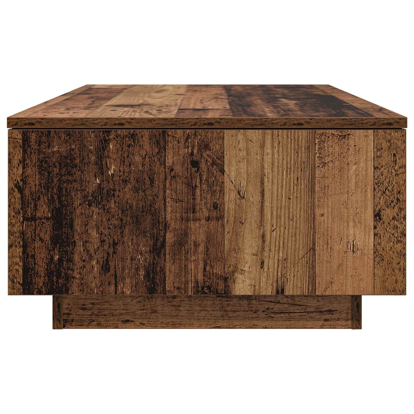 Salontafel met lade Oudhout 95 x 55 x 31 cm Bewerkt hout