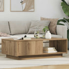Coffee Table with Drawer Artisan Oak 95 x 55 x 31 cm Engineered Wood