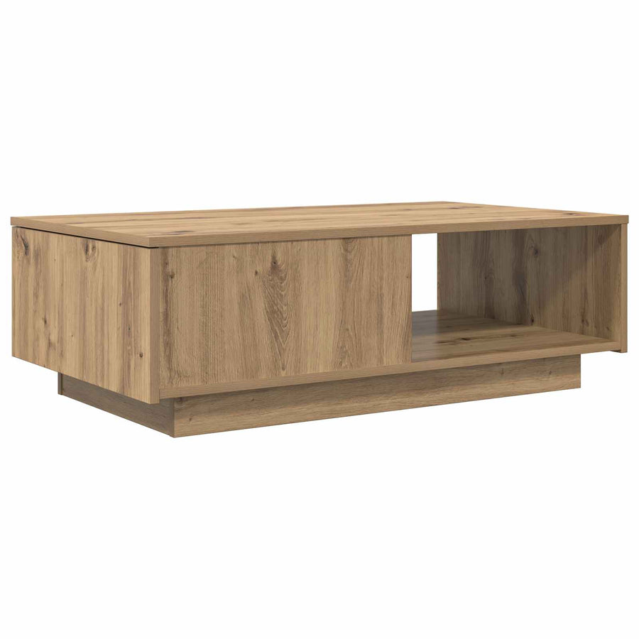Salontafel met lade Artisan Eiken 95 x 55 x 31 cm Bewerkt hout