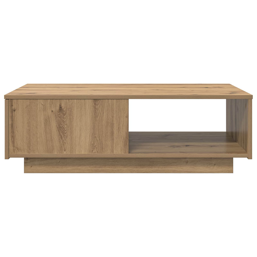 Salontafel met lade Artisan Eiken 95 x 55 x 31 cm Bewerkt hout