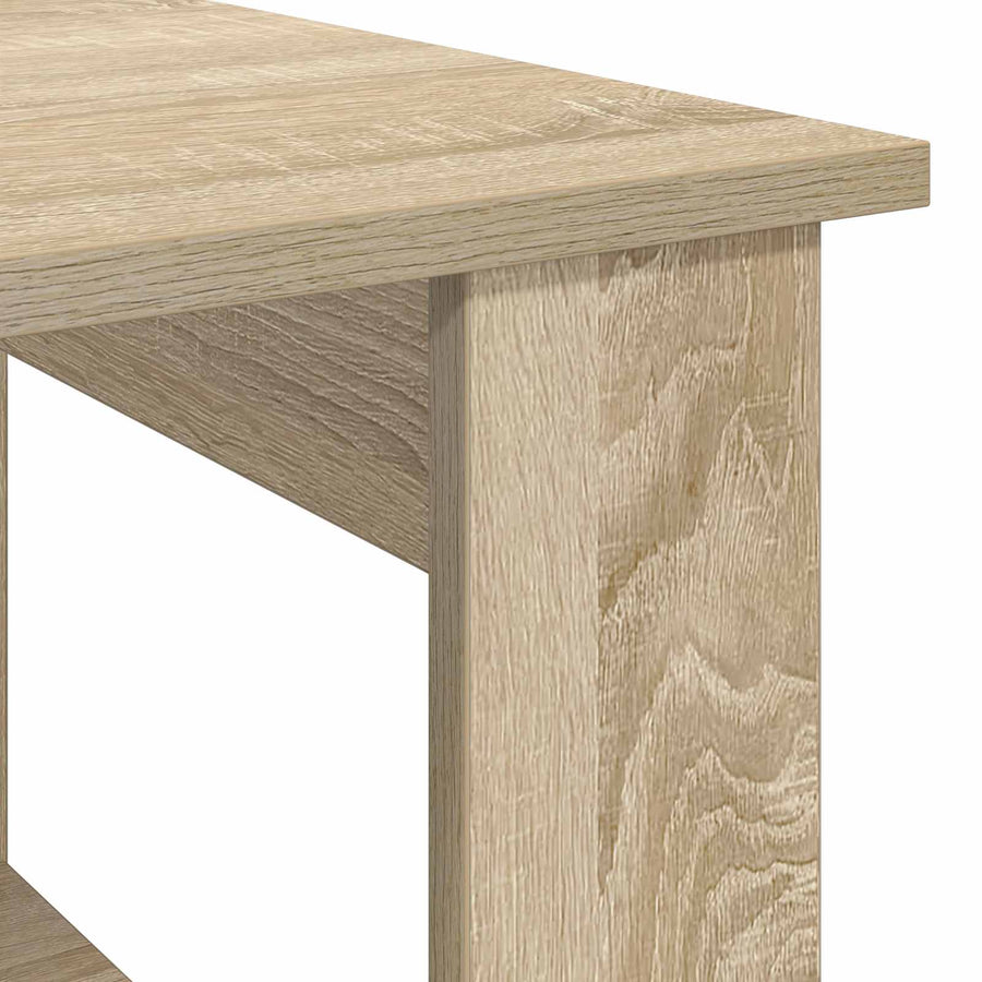 Salontafel Sonoma Eiken 72 x 50 x 50 cm Bewerkt hout