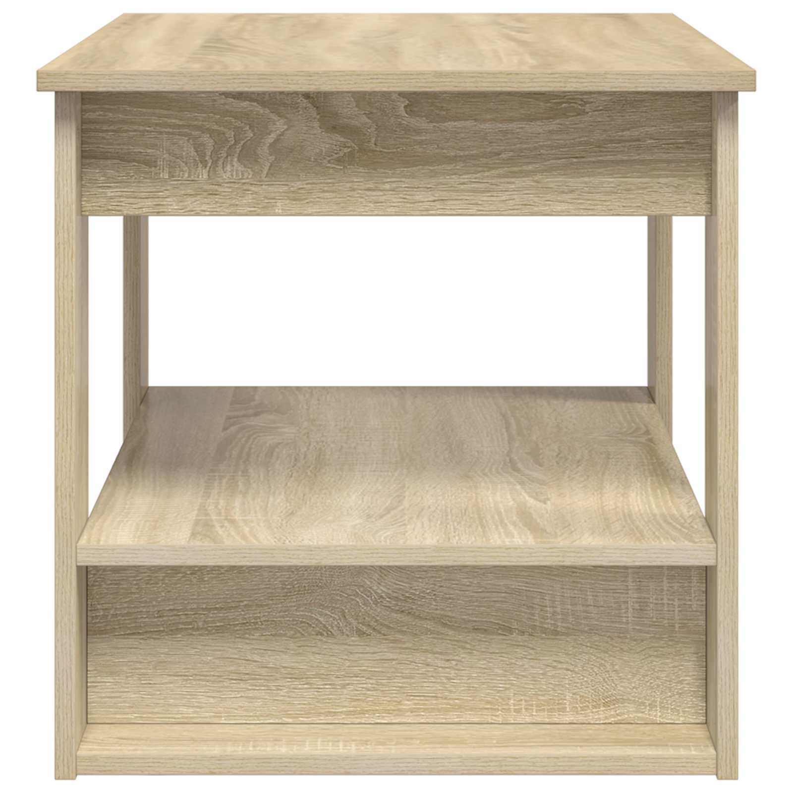 Salontafel Sonoma Eiken 72 x 50 x 50 cm Bewerkt hout