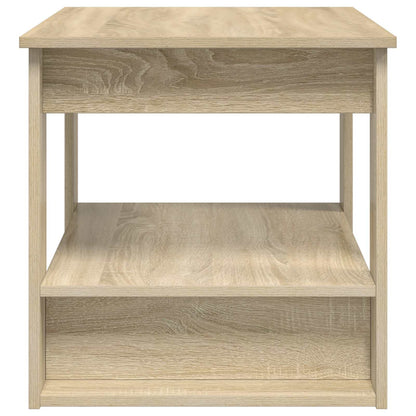 Salontafel Sonoma Eiken 72 x 50 x 50 cm Bewerkt hout