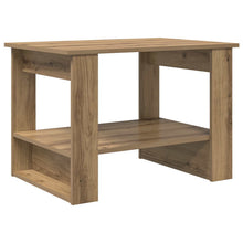 Salontafel Artisan Eiken 72 x 50 x 50 cm Bewerkt hout