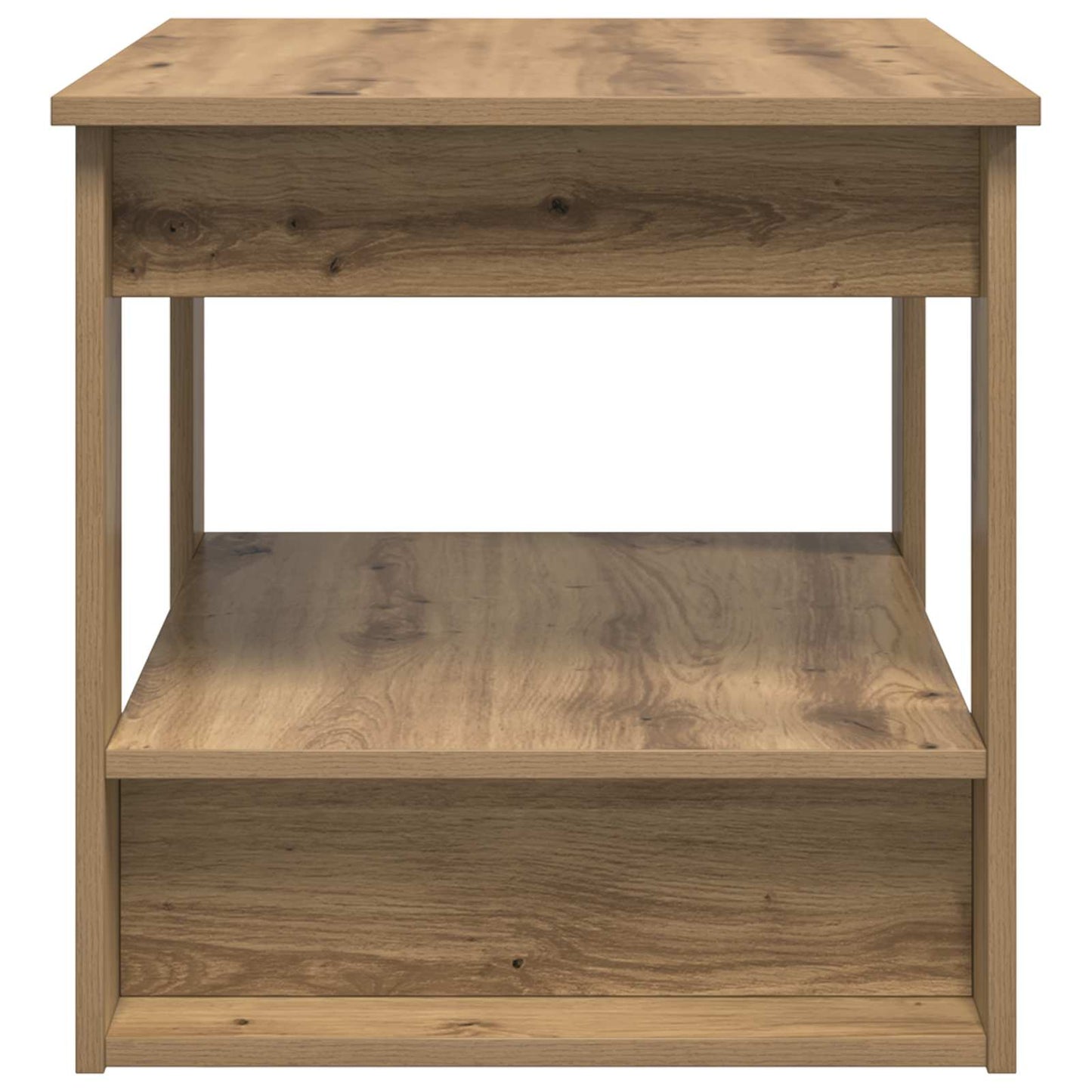 Salontafel Artisan Eiken 72 x 50 x 50 cm Bewerkt hout