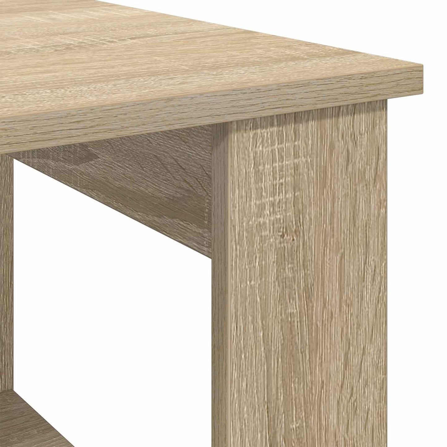 Salontafel Sonoma Eiken 51 x 50 x 50 cm Bewerkt hout