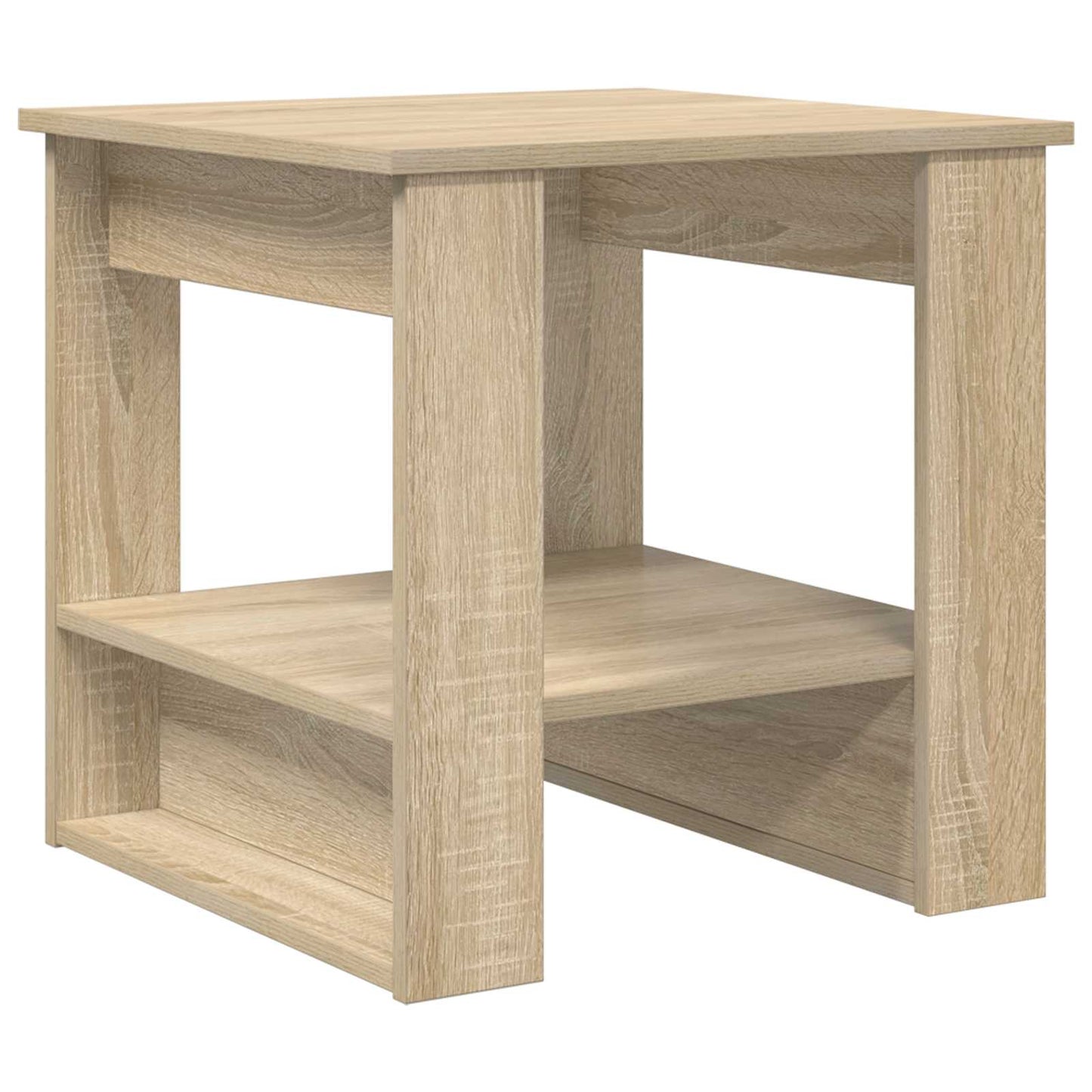 Salontafel Sonoma Eiken 51 x 50 x 50 cm Bewerkt hout