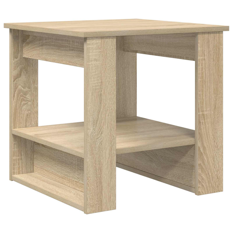 Salontafel Sonoma Eiken 51 x 50 x 50 cm Bewerkt hout